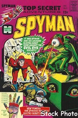 Spyman #2 © December 1966 Harvey Thriller